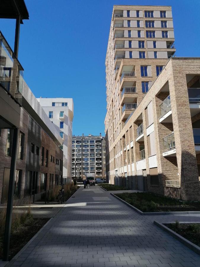 Bartine - Modern And Spacious Flat Near The Sea, Free Parking Space Ostend Exterior photo